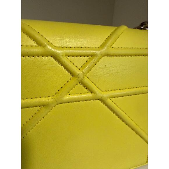 $3350 Dior Diorama Yellow Small Flap Crossbody Bag - Picture 15 of 16